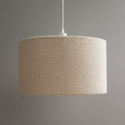 CGC Lighting Cgc Petra 30Cm Light Brown/taupe Boucle Ceiling Or Table Lamp Shade - thumbnail 3