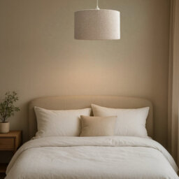 CGC Lighting Cgc Petra 30Cm Light Brown/taupe Boucle Ceiling Or Table Lamp Shade - thumbnail 2