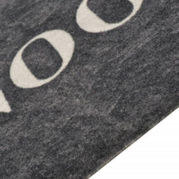 Berkfield Kitchen Rug Washable Cooking Black 45X150 Cm Velvet - thumbnail 3