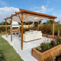 Dunster House Wooden Pergola Garden Plants Frame Utopia 4M X 3M (13' X 10') - thumbnail 6