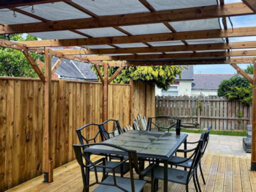 Dunster House Wooden Pergola Garden Plants Frame Utopia 4M X 3M (13' X 10') - thumbnail 8