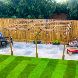 Dunster House Wooden Pergola Garden Plants Frame Utopia 4M X 3M (13' X 10') - thumbnail 9