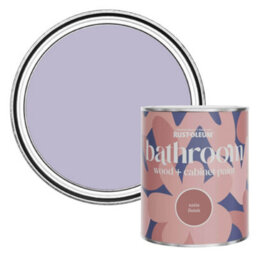 Rust-Oleum Wisteria Satin Bathroom Wood & Cabinet Paint 750Ml - thumbnail 1