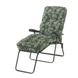 Glendale Garden & Leisure Glendale Deluxe Lounger Aspen Leaf - thumbnail 2