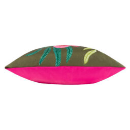 Wylder Nature House Of Bloom Poppy Square Uv & Water Resistant Outdoor Polyester Filled Cushion - thumbnail 3