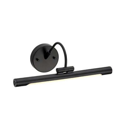 Luminosa Lighting Elstead Alton Led 1 Light Small Picture Wall Light Black - image 1