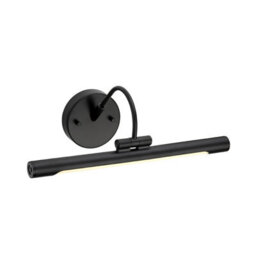 Luminosa Lighting Elstead Alton Led 1 Light Small Picture Wall Light Black - thumbnail 1