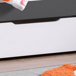 Grace Grey Wooden Day Bed With Guest Bed Trundle Frame Only - 3Ft Single - thumbnail 5