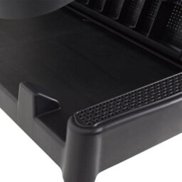 Berkfield Sun Lounger Anthracite 186X60X29 Cm Pp - thumbnail 9