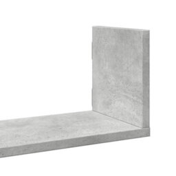 Berkfield Wall Shelves 3 Pcs Concrete Grey 58X18X18 Cm Engineered Wood - thumbnail 7