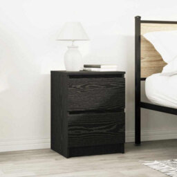 Berkfield Tv Cabinet Black 40X35X54 Cm Engineered Wood - thumbnail 3