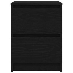 Berkfield Tv Cabinet Black 40X35X54 Cm Engineered Wood - thumbnail 6