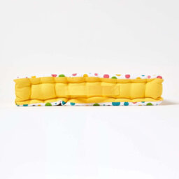 Homescapes Cotton Multi Coloured Polka Dot Floor Cushion, 40 X 40 Cm - thumbnail 5