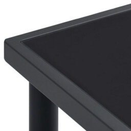 Berkfield Outdoor Dining Table Anthracite 150X90X74 Cm Steel - thumbnail 5