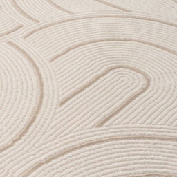 The Rugs Carmel Cream/beige Geometric Area Rug And Runner Non Shedding, Stain Resistant, Soft - thumbnail 4