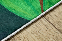 RugsX Bambino 2705 Washing Carpet Animals, Africa For Children Anti-Slip - Green Brown  160X220 Cm - thumbnail 5