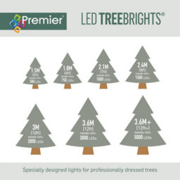 Premier Decorations Limited 3000 Led Christmas Lights Multi Action & Timer 75M Red Vintage Gold - thumbnail 6