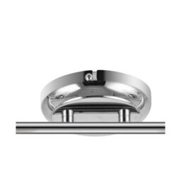 Cosylyte Athella Bathroom 4 Light Modern Ribbed Glass Spotlight - Chrome Base - thumbnail 7
