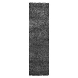 "Bravich Grey Thick Shaggy Rug - California - 60X230Cm (2'x7'8"")" - thumbnail 3