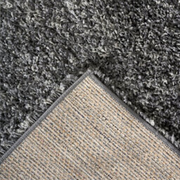 "Bravich Grey Thick Shaggy Rug - California - 60X230Cm (2'x7'8"")" - thumbnail 7