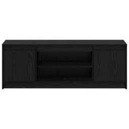 Walplus Tv Cabinet Black 139.5 X 34 X 50 Cm Engineered Wood - thumbnail 6