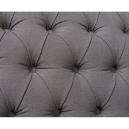 Furniture 48 Eva Chesterfield Grey Linen Fabric 3 Seater Sofa - thumbnail 8