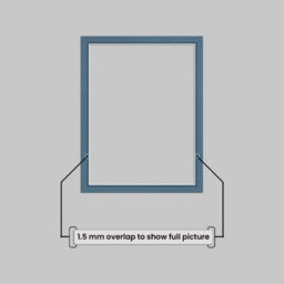 Ak Frames 100X70Cm Pompadour Picture Mounts To Fit 90X60Cm Aperture Size - Mount Board Only (No Frame Included) - thumbnail 4
