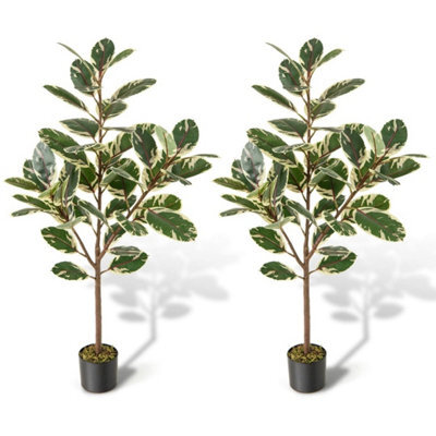 2 Pack 130Cm Fake Banana Leaf Potted Tree - image 1