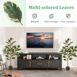 2 Pack 130Cm Fake Banana Leaf Potted Tree - thumbnail 4