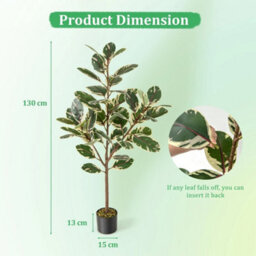 2 Pack 130Cm Fake Banana Leaf Potted Tree - thumbnail 2