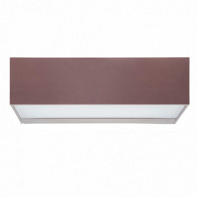 Luminosa Lighting Luminosa Ara Outdoor Wall Down Lamp Brown Led 9.3W 3000K Ip65 On-Off - image 1