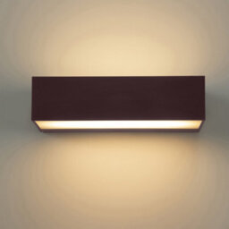 Luminosa Lighting Luminosa Ara Outdoor Wall Down Lamp Brown Led 9.3W 3000K Ip65 On-Off - thumbnail 3
