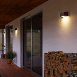 Luminosa Lighting Luminosa Ara Outdoor Wall Down Lamp Brown Led 9.3W 3000K Ip65 On-Off - thumbnail 2