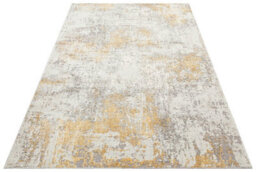 Silver Gold Abstract Modern Easy To Clean Abstract Rug For Dining Room Bedroom And Living Room-80Cm X 240Cm - thumbnail 6