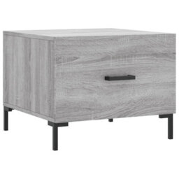 Berkfield Durable Coffee Tables 2 Pcs Grey Sonoma 50X50X40 Cm Engineered Wood - thumbnail 5