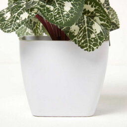 Homescapes Set Of 2 Artificial Cyclamen Plants In White Pots, 24 Cm - thumbnail 8