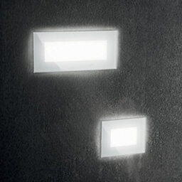 Ideal Lux Indio Led Outdoor Recessed Wall Light White Ip65, 3000K - thumbnail 2