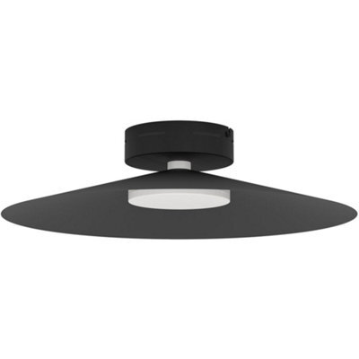 Loops Elegant Modern Black Ceiling Light Fixture For Indoor Use - Perfect For Any Room - image 1