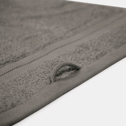 Ohs Luxury 100% Cotton Bathroom Hand Towel, 50 X 80Cm - Grey - thumbnail 5