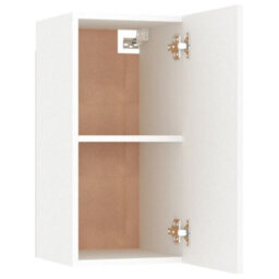 Berkfield Tv Cabinet White 30.5X30X60 Cm Engineered Wood - thumbnail 5