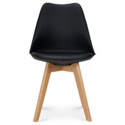 Bravich Rocco Tulip Dining Chair - Black - Set Of 2 - thumbnail 5