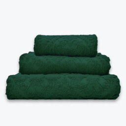 Allure Bath Fashions Country House Jacquard Hand Towel - Dark Green