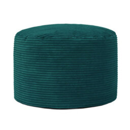 icon Milano Beanbag Footstool Corduroy Teal - thumbnail 1