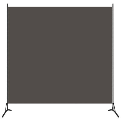 Berkfield 1-Panel Room Divider Anthracite 175X180 Cm - image 1