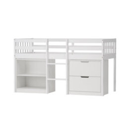 Nöa & Nani Noa & Nani Sleepstation Shorty Cabin Bed In White Jens - thumbnail 2