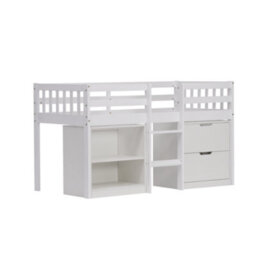 Nöa & Nani Noa & Nani Sleepstation Shorty Cabin Bed In White Jens - thumbnail 5