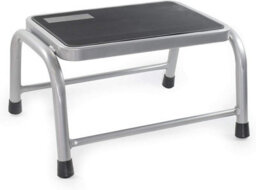 Streetwize Caravan, Home & Motorhome Steel Single Step Ladder  Stool With Rubber Non Slip Pads - thumbnail 1