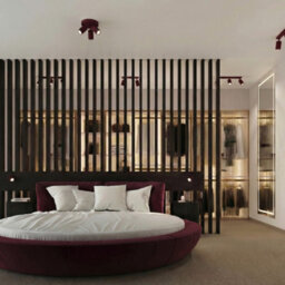 Luminosa Lighting Luminosa Karbon Ceiling Spotlight Clusters Burgundy 3X Gu10 - thumbnail 9