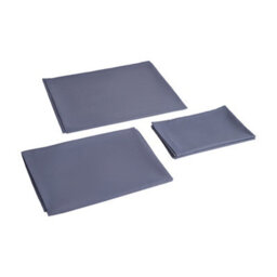 Thehotsale Queen-Bed Polyester Bedding Sheet Set In Silver Grey - thumbnail 4