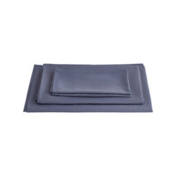 Thehotsale Queen-Bed Polyester Bedding Sheet Set In Silver Grey - thumbnail 3